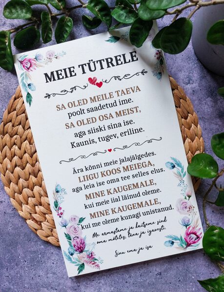 Meie tütrele