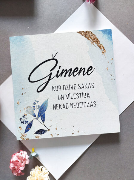 Ģimene / maigs dizains