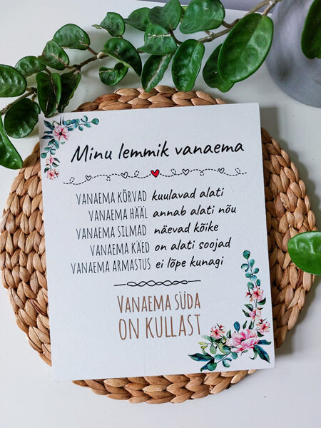 Minu lemmik vanaema