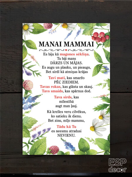 Manai mammai mini /diz4