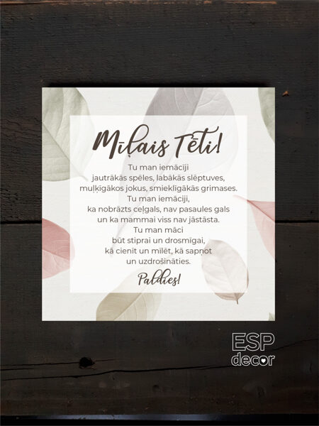 Mīļais Tēti/dizains 19