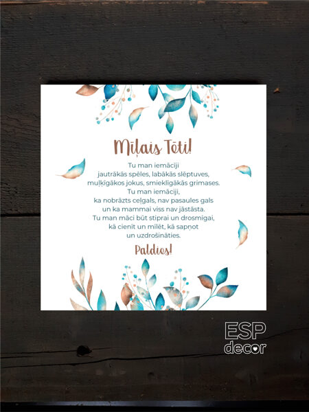 Mīļais Tēti/dizains 20
