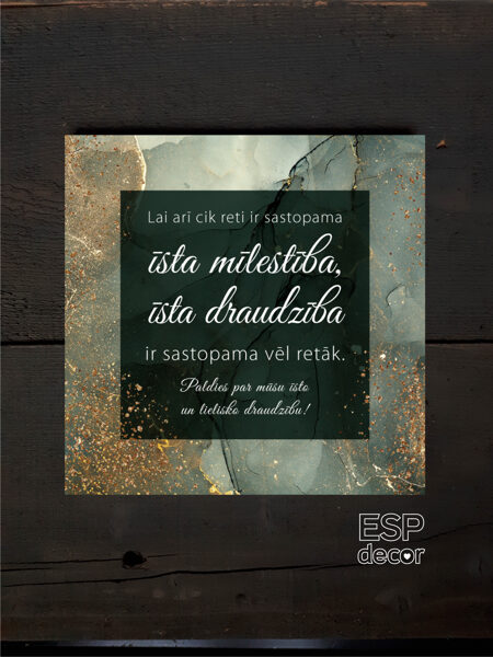 īsta draudzība/dizains