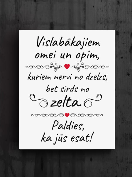 Vislabākajiem Omei un Opim